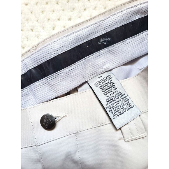 NWOT Callaway Golf Cargo Moisture Wicking UPF 10" Shorts, 34 - Picture 6 of 6